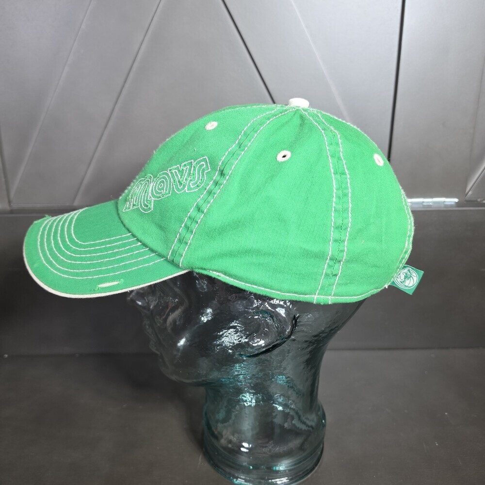 vintage Dallas Mavericks hat Mavs Green Adjustable - Picture 2 of 7